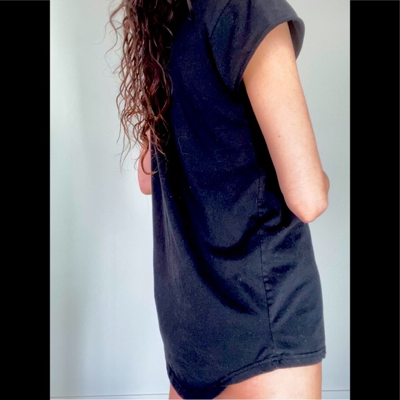 Rocker distressed Journey 08 tour blk cut out Size M T - Picture 4 of 6